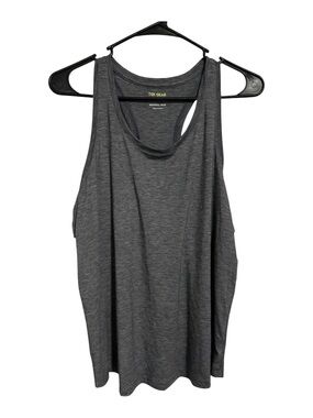 tek gear Women's Heather Charcoal Racerback Tank Top